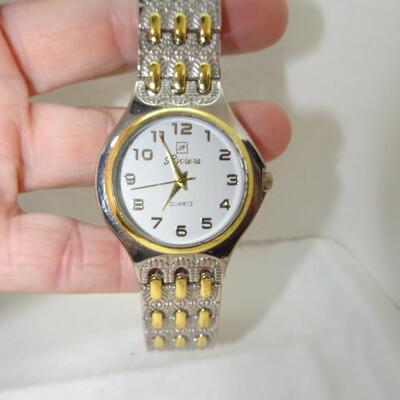 Women's Gold & Silver Tone Watch RIVERIA 