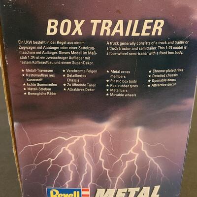 Lot 44: Metal Die-cast Box Trailer Trans Pacific 16