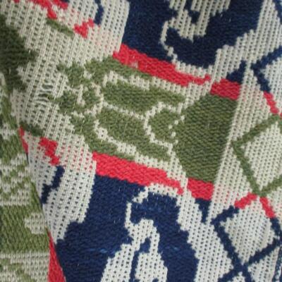 Lot 92 - Antique 1849 Jacquard Woven Early Coverlet