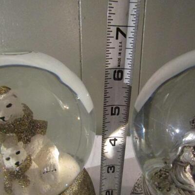 Group of Seven Snow Globes