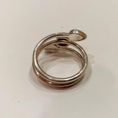 Whitney Kelly Sterling Silver and Turquoise Ring Size 7