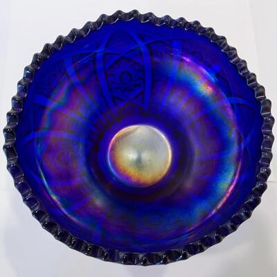 Carnival Glass Candy Dish