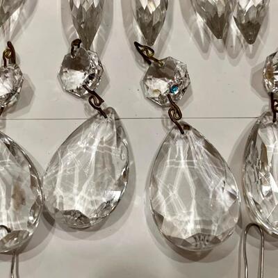 Vintage Chandelier Crystal Lot
