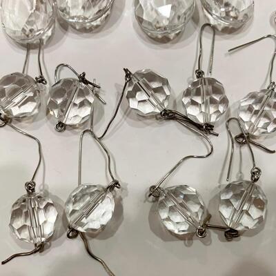 Vintage Chandelier Crystal Lot