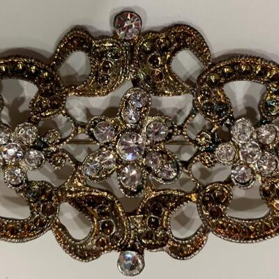 Three Costume Brooches