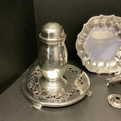 318. Sterling and Silver Plated Lot 