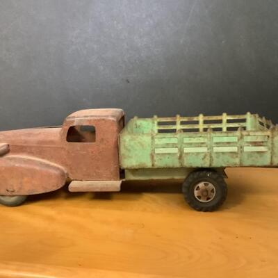 328. Antique Toy Farm Truck from the 30â€™s