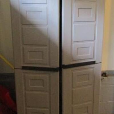 Composite 4 Door Garage Storage Cabinet 27