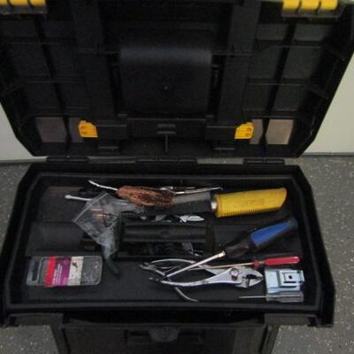 Stanely Mobile Work Center Tool Chest and Contents