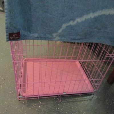 Pair of Wire Pet Kennels