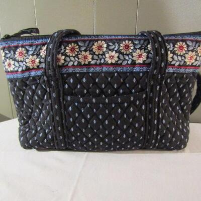 Set of Three Quilted Hand Bags Vera Bradley and Stephanie Nicole
