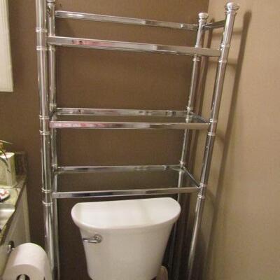 Bathroom Towel and Accessory Shelf Stand 25