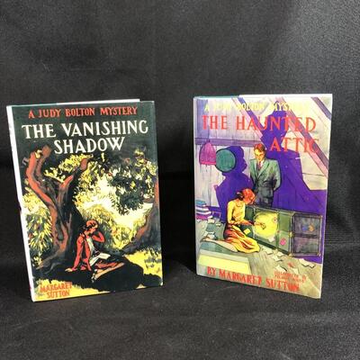Pair of Judy Bolton childrenâ€™s mystery novels