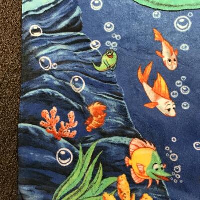 Beach Towel, Walt Disney Little Mermaid artwork