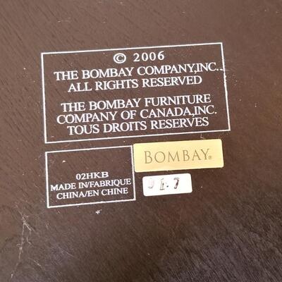 Lot #12  Bombay Company Circular Side Table