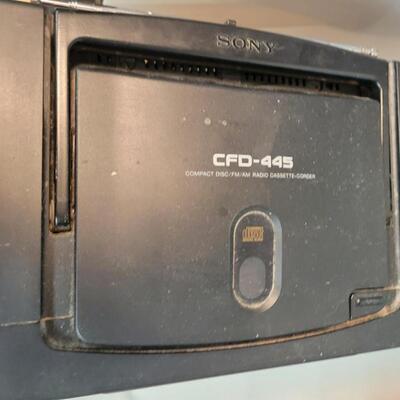 Sony boombox, radio only works.