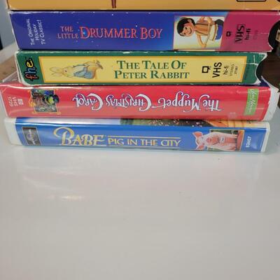 5 children's VHS