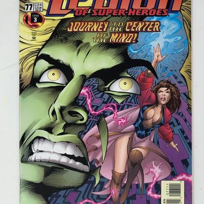 DC, Legion of superheroes, no. 77 journey to the center of the mind