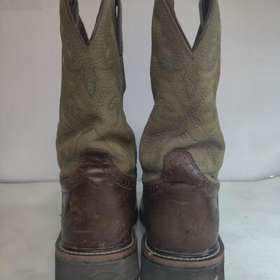 Justin steel toe boots