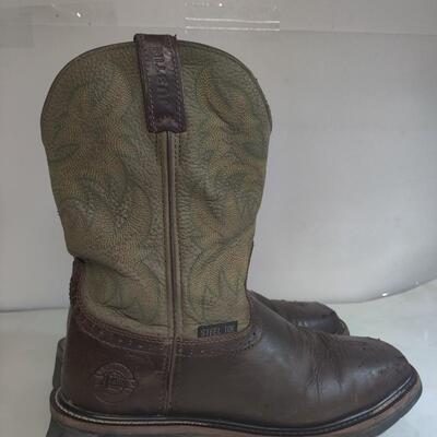 Justin steel toe boots