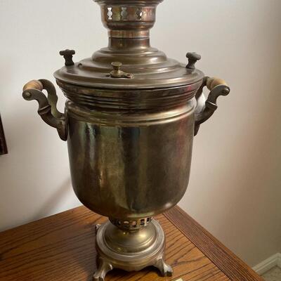 #11 Antique Large RUSSIAN SAMOVAR Tea Urn Kettle