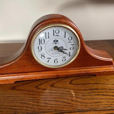 #29 INFINITY Westminster Chime Mantle Clock Battery Operated