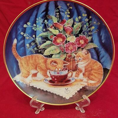 Cats in Coffee Plate