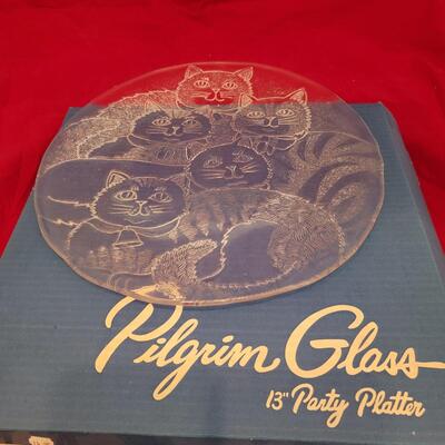Pilgra Glass Platter