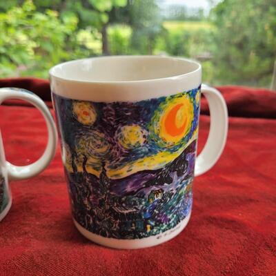 Lot 22: Chalets Master Impressionist Coffee Cups
