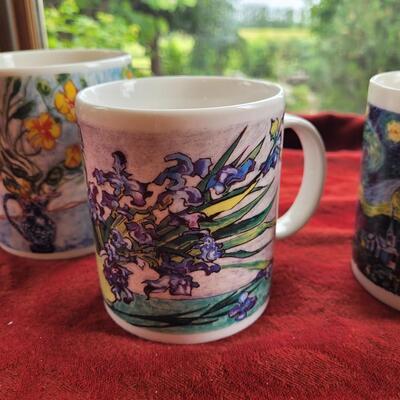 Lot 22: Chalets Master Impressionist Coffee Cups