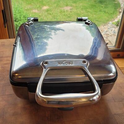 Lot 24: All Clad Waffle Maker