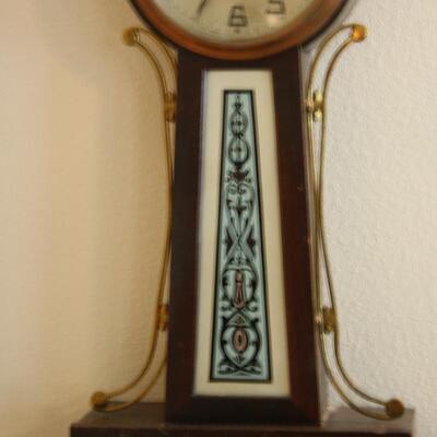NEW HAVEN BANJO WALL CLOCK - LOCAL PICK UP ONLY - ALBANY OR