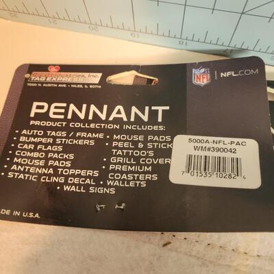 2 Packers Pennants