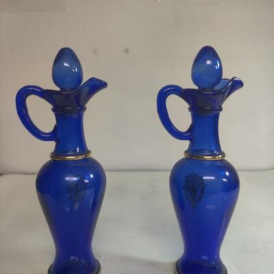 Old Avon bath oil containers 