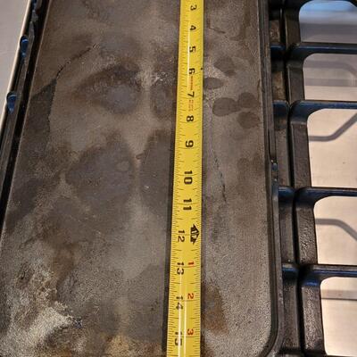 Lot 34: Cast Iron Double Sided Griddle 