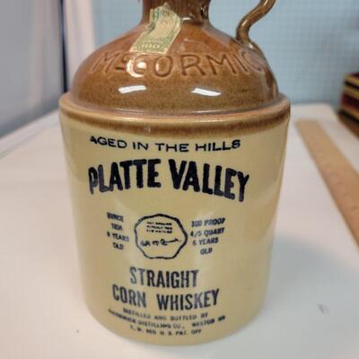 Vintage whiskey bottle