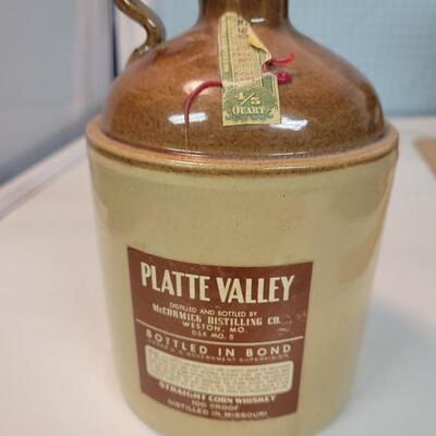 Vintage whiskey bottle