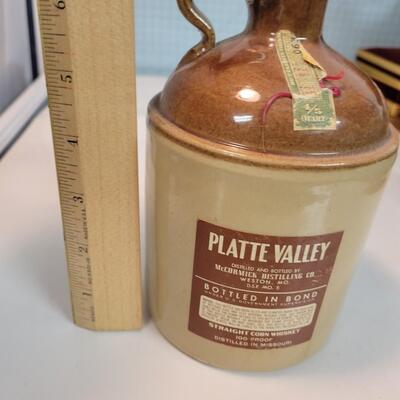 Vintage whiskey bottle