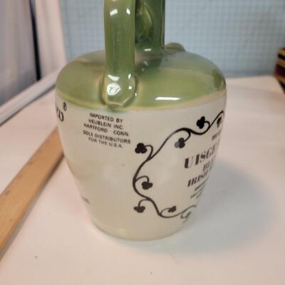 Vintage Irish whiskey bottle