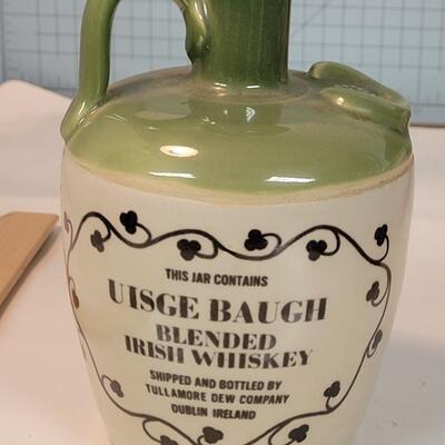Vintage Irish whiskey bottle