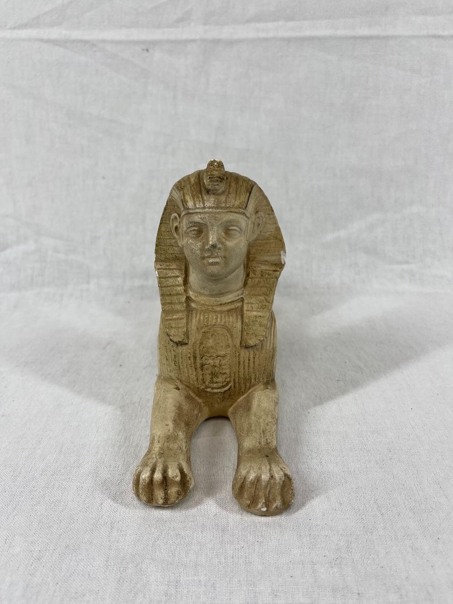 Egyptian Sphinx Statue Figurine | EstateSales.org