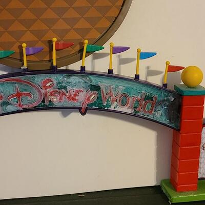 Lot 145: Vintage Disney Monorail Accessory Signs
