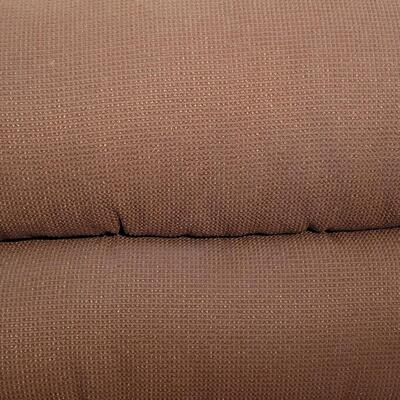 Lot 123: Brown Loveseat 