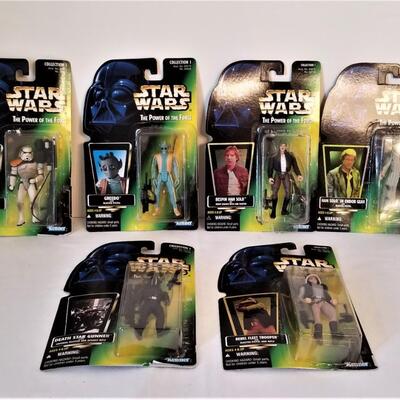 Lot #34  Hasbro Star Wars: Power of the Force Action Figures - set of 6