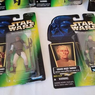 Lot #48  HASBRO Star Wars: The Power of the Force Action Figures 1996