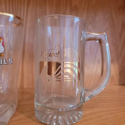 Lot 129: Commemorative Glasses 