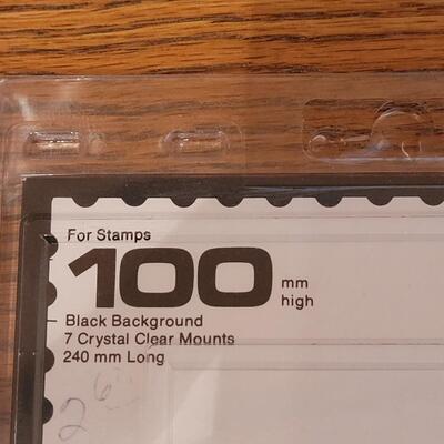 Lot 136: Crystal Clear Stamp Mounts