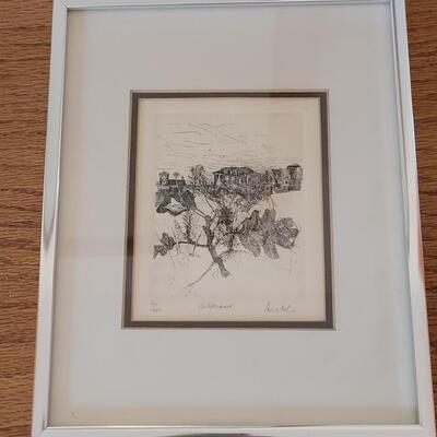 Lot 142: Annatol "Vestignams" Original Etching