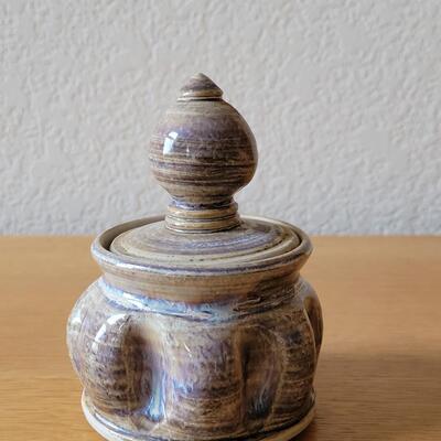 Lot 151: Vintage Pottery with Lid