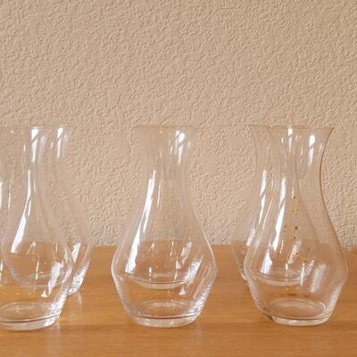 Lot 160: Vases or Individual Decanters